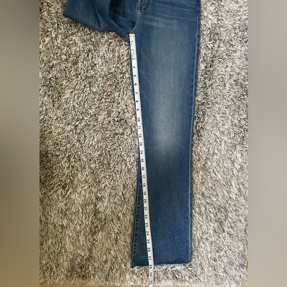 Mother The Hustler Ankle Fray Jeans Size 29 - Picture 7 of 15
